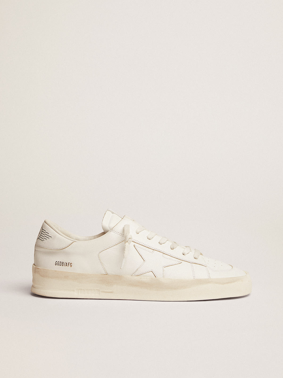 Stardan homme en cuir blanc